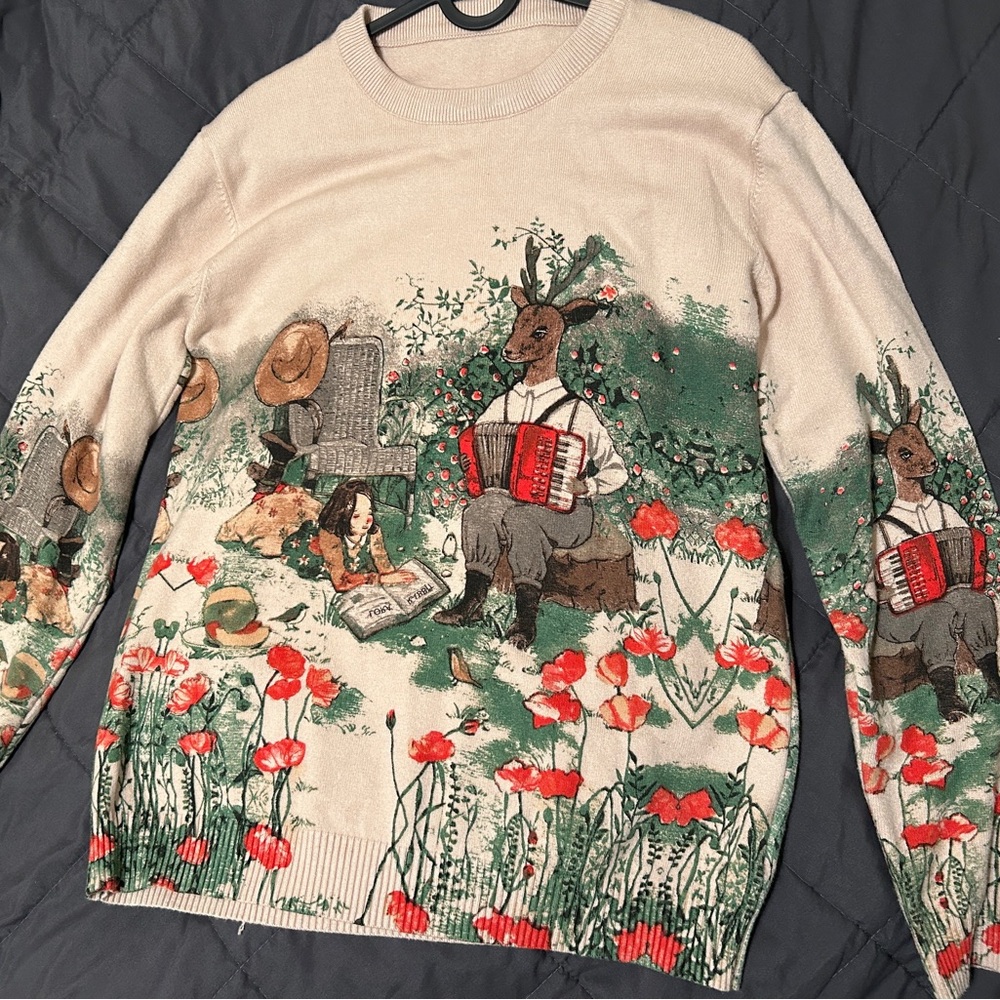 SHEIN men’s cartoon sweater